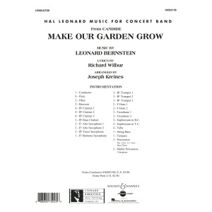 Make Our Garden Grow (from Candide) - Conductor Score (Full Score)